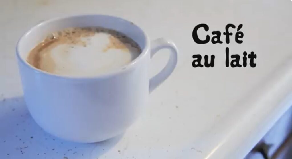 how to make Café au lait coffee